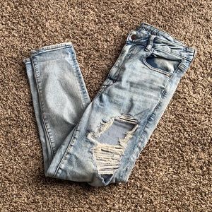 American Eagle High Rise Jegging Crop